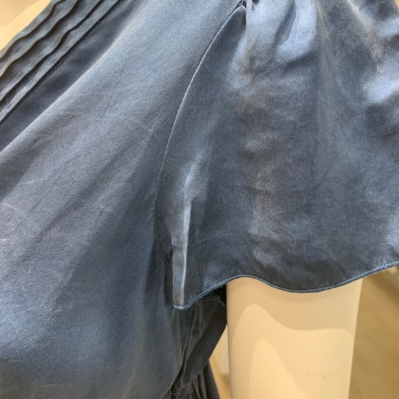 A pea in the pod  silk maternity top - Picture 4 of 8